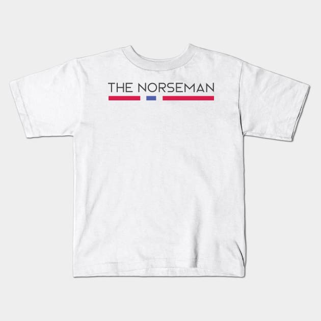 Norseman Norway t-shirt Kids T-Shirt by norwayraw